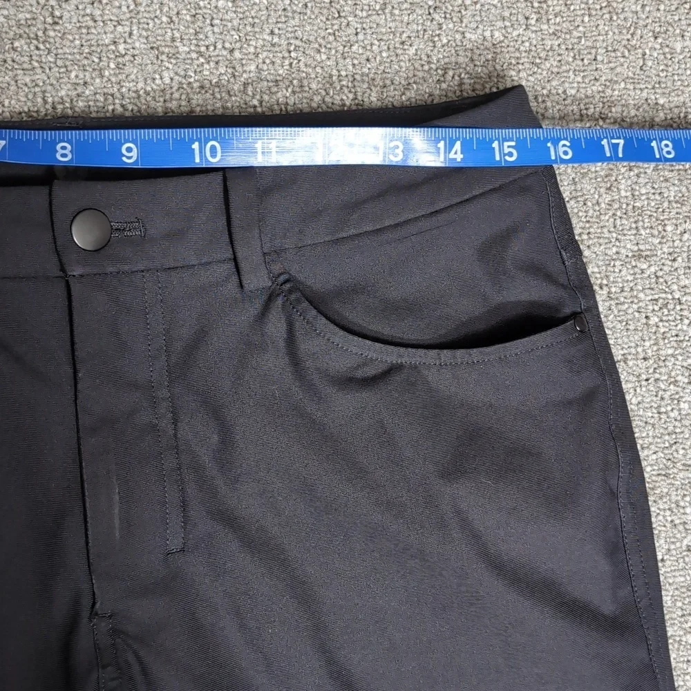 Lululemon ABC 5 Pocket Pants Size 30x26 in Jet Black E40416 Tapered - Picture 10 of 12